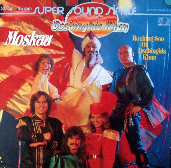 Dschinghis Khan – Moskau (1979, Red Transparent, Vinyl) - Discogs