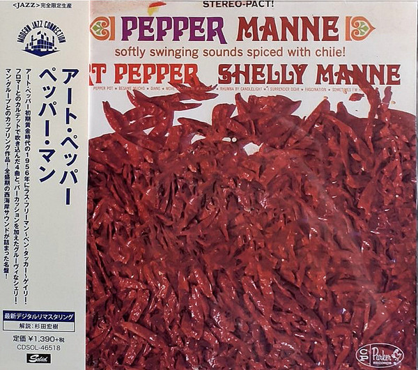 Art Pepper / Shelly Manne – Pepper Manne (1963, Vinyl) - Discogs