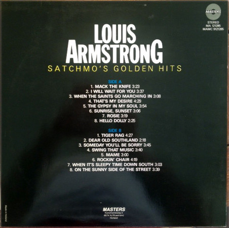 baixar álbum Louis Armstrong - Satchmos Golden Hits