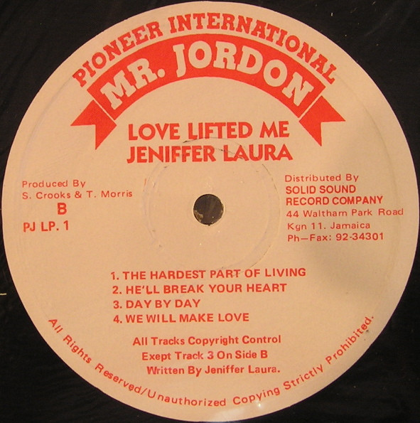 Jennifer Lara – I'm In Love 7inch 美品!! - 洋楽