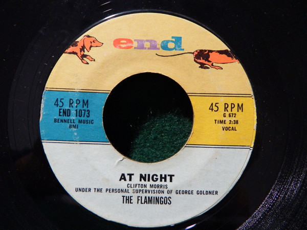 The Flamingos – At Night / Mio Amore (1960, Vinyl) - Discogs