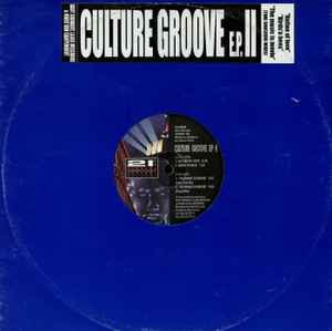 Bart Grinaert - Culture Groove E.P. II album cover