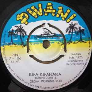 Matano Juma - Kifa Kifanana / Ukanye Moyo  album cover