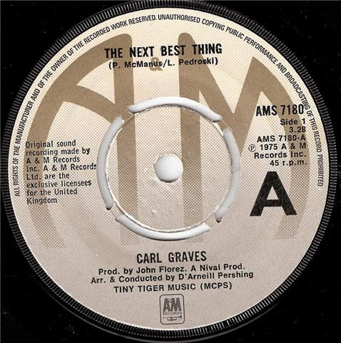descargar álbum Carl Graves - The Next Best Thing Brown Skin Love