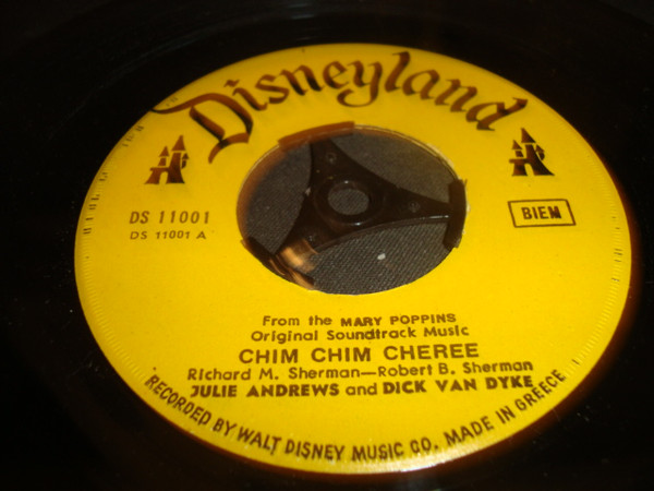 Dick Van Dyke – Chim Chim Cheree / Step In Time (1965, Vinyl