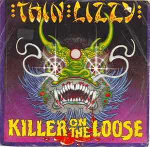 THIN LIZZY KILLER ON THE LOOSE アイルランド盤 JUKEBOX STRIP-