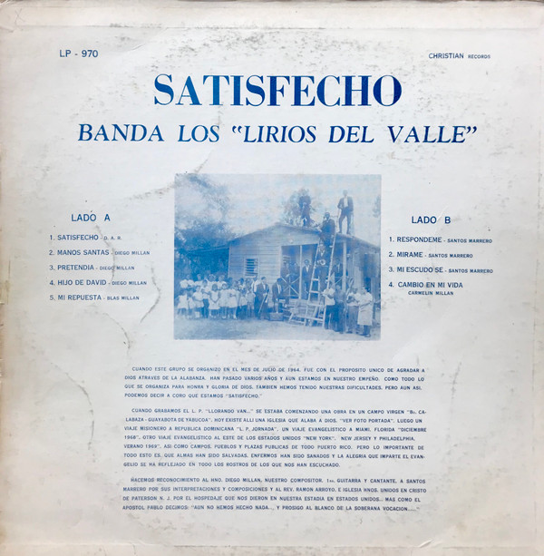 descargar álbum Banda Los Lirios Del Valle - Satisfecho