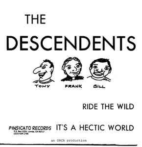 Descendents - Ride The Wild / It's A Hectic World album cover