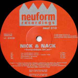 Nick & Nack - Forbidden Lover album cover
