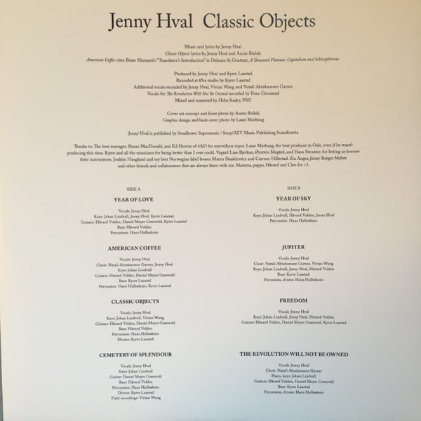 Jenny Hval - Classic Objects | 4AD (4AD0431LPE) - 5