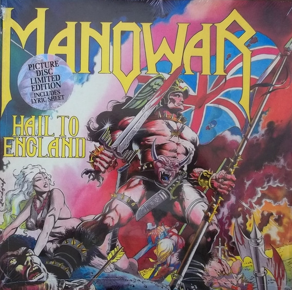 Manowar Hail to england (Vinyl Records, LP, CD) on CDandLP