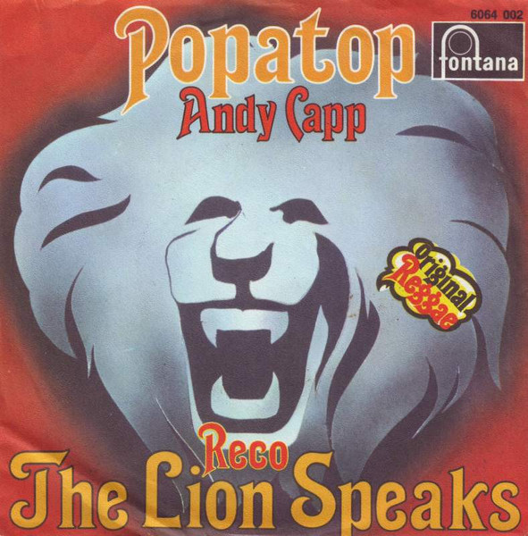 Andy Capp / Reco – Popatop / The Lion Speaks (1970, Vinyl) - Discogs