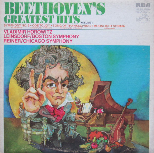 Beethoven, Vladimir Horowitz, Leinsdorf, Reiner, Boston Symphony