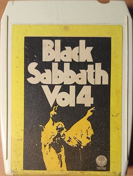 Black Sabbath – Black Sabbath Vol 4 (1972, 8-Track Cartridge 