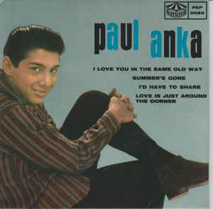 Paul Anka - I Love You In The Same Old Way album cover