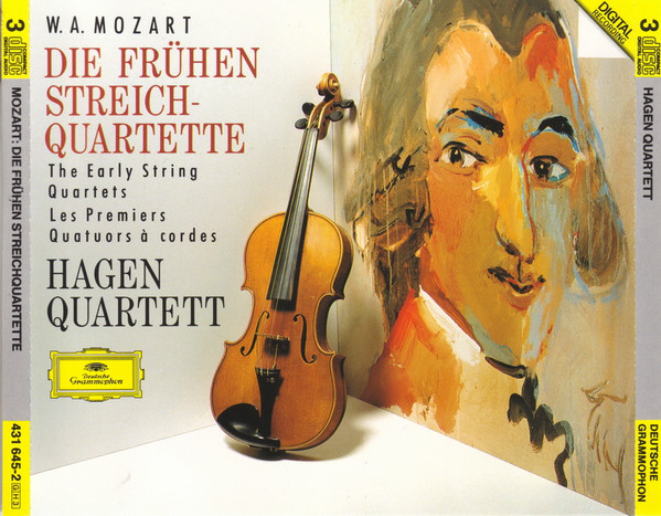 W. A. Mozart, Hagen Quartett – Die Frühen Streichquartette = The 