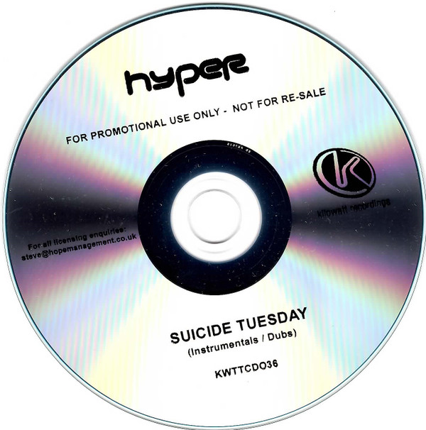 last ned album Hyper - Suicide Tuesday Intrumentals Dubs
