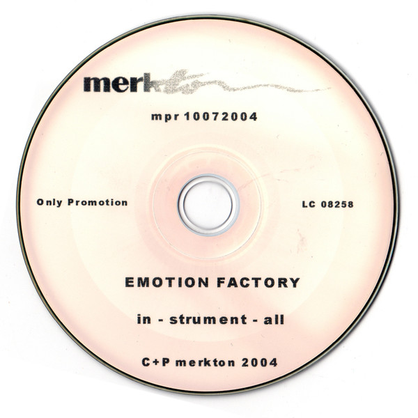 ladda ner album Emotion Factory - In Strument All