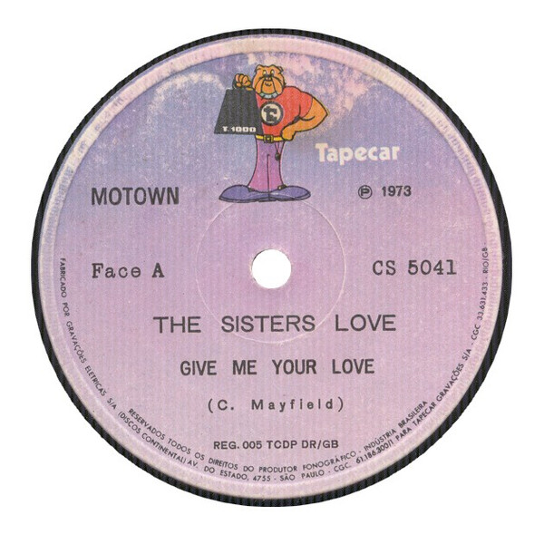 The Sisters Love – Give Me Your Love (1973, Vinyl) - Discogs