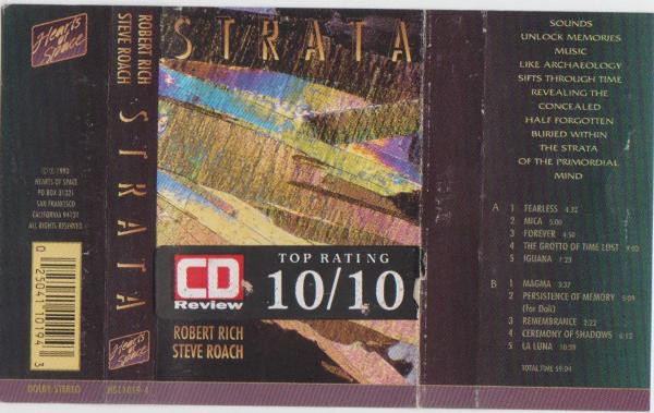 last ned album Robert Rich Steve Roach - Strata