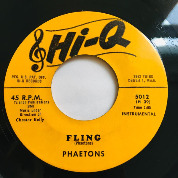 Phaetons – Homemade (1959, Vinyl) - Discogs