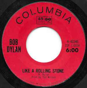 Like A Rolling Stone / Gates of Eden - Bob Dylan