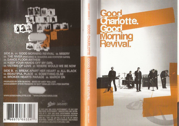 Good Charlotte Good Morning Revival 2007 Cassette Discogs