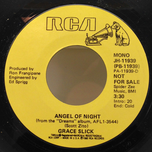télécharger l'album Grace Slick - Angel Of Night