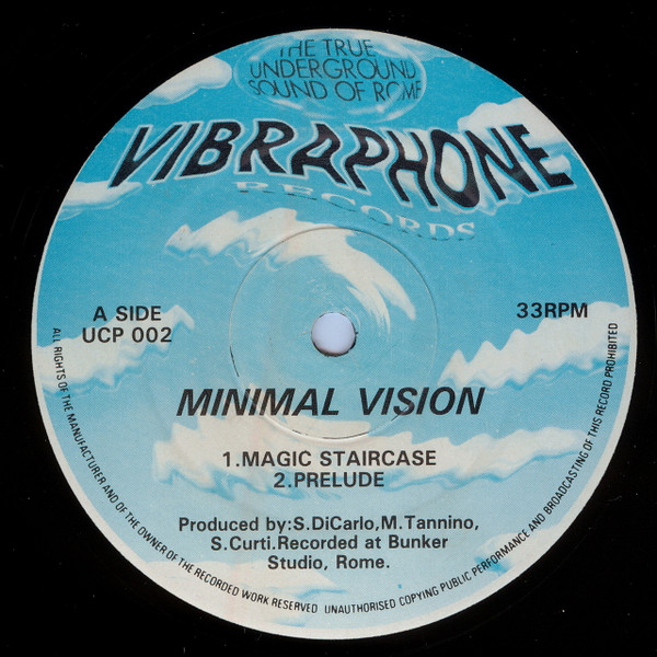 Minimal Vision – Minimal Vision (1992, Vinyl) - Discogs