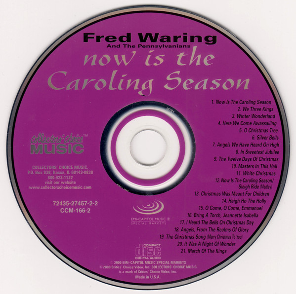 Album herunterladen Download Fred Waring & The Pennsylvanians - Now Is The Caroling Season album