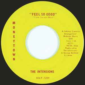 The Intensions - Feel So Good / I Just Can’t Win album cover