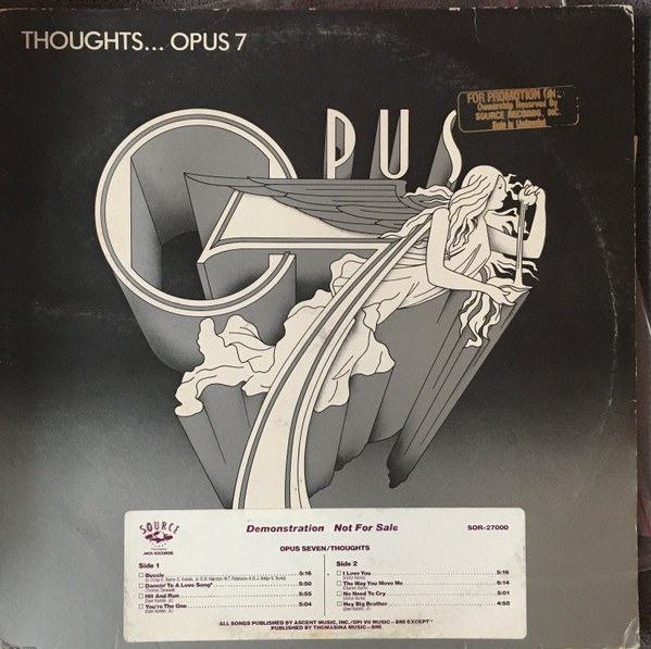 Opus Seven – Thoughts (1979, Vinyl) - Discogs