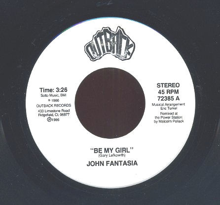 lataa albumi John Fantasia - Be My Girl