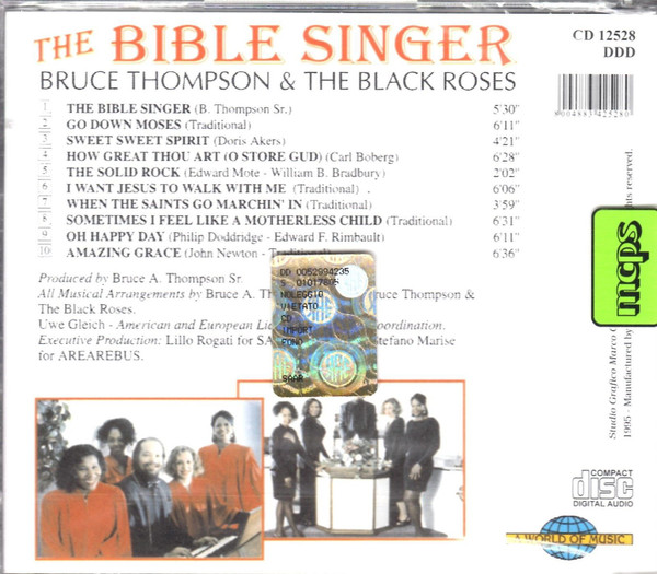 télécharger l'album Bruce Thompson & The Black Roses - The Bible Singer