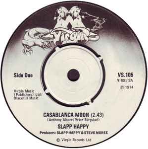 Slapp Happy - Casablanca Moon album cover
