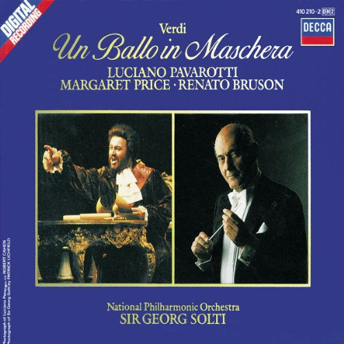 baixar álbum Verdi, Luciano Pavarotti, Margaret Price, Renato Bruson, National Philharmonic Orchestra, Georg Solti - Un Ballo In Maschera