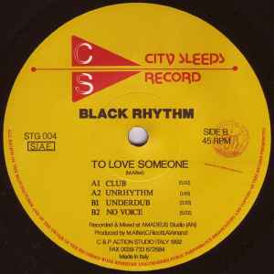 Black Rhythm - To Love Someone