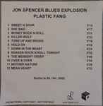 Blues Explosion - Plastic Fang | Releases | Discogs