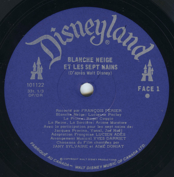 Unknown Artist - Blanche Neige Et Les Sept Nains | Disneyland (1011-22) - 3