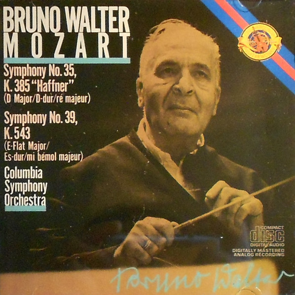 Bruno Walter, Mozart, Columbia Symphony Orchestra – Symphony