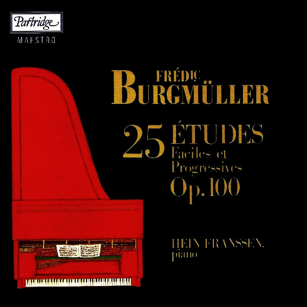 lataa albumi Frédic Burgmüller Hein Franssen - 25 Études Faciles Et Progressives Op 100