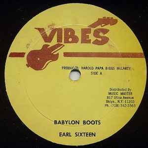 Earl Sixteen - Babylon Boots album cover