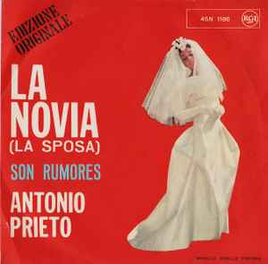 Copertina dell'album Antonio Prieto-La Novia