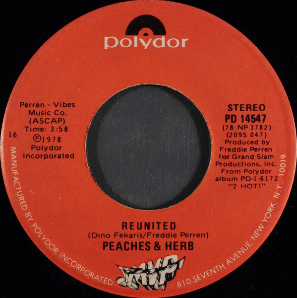 Peaches & Herb - Reunited (1978 LP Version) HQ 