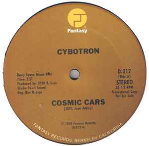 Cybotron – Cosmic Cars (1982, Vinyl) - Discogs
