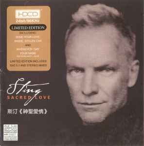 Sting – Sacred Love (2003, CD) - Discogs