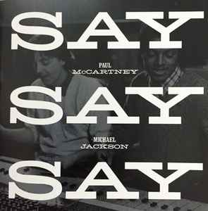 Paul McCartney - Say Say Say album cover