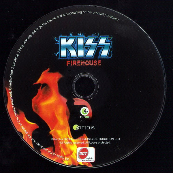 Kiss – Firehouse - Rock The Nation (2007, DVD) - Discogs
