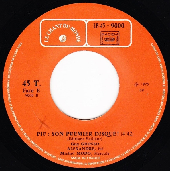 lataa albumi Various - Pif Son Premier Disque
