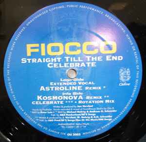 Fiocco - Straight Till The End / Celebrate